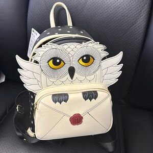 NWT Hedwig Harry Potter loungefly backpack